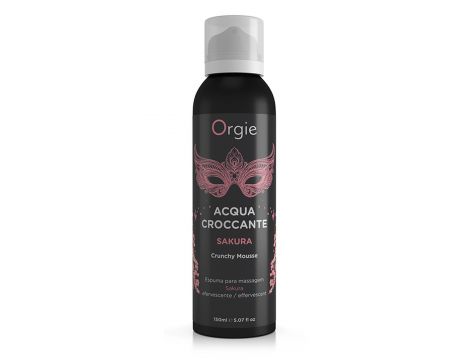 Chrupiący mus do masażu Orgie Acqua Croccante Sakura Fruit 150 ml
