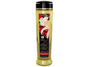 Olejek do masażu erotycznego Shunga Romance truskawka szampan 240 ml