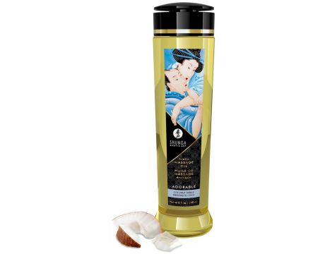 Olejek do masażu erotycznego kokosowy Shunga Adorable 240 ml - 2