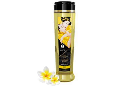 Olejek do masażu erotycznego Shunga Serenity Monoi 240 ml - 2