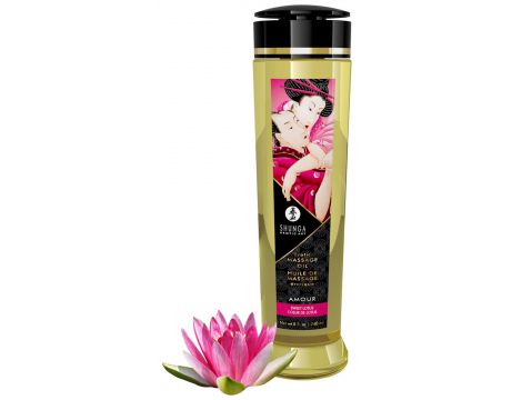 Olejek do masażu erotycznego Shunga Amour słodki lotos - 2