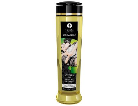 Olejek do masażu Shunga organiczny bezzapachowy jadalny 240ml