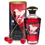 Olejek rozgrzewający do masażu Blazing Cherry Shunga - 2