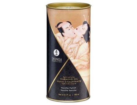 Olejek do masażu rozgrzewający waniliowy Shunga Vanilla Fetish - 2