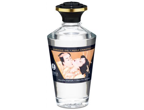 Olejek do masażu rozgrzewający waniliowy Shunga Vanilla Fetish - 3