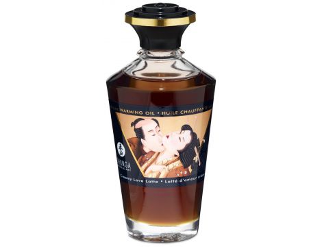 Olejek rozgrzewający do masażu Shunga Creamy Love Latte - 4