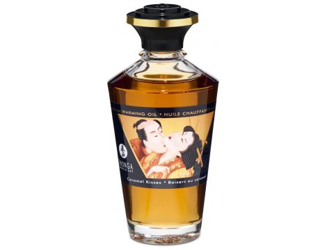 Olejek rozgrzewający do masażu Shunga Caramel Kisses 100 ml - 4