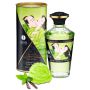 Olejek rozgrzewający do masażu Shunga Midnight Sorbet miętowy - 3