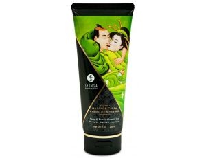 Smakowy krem do masażu Exotic Green Tea Shunga 200 ml