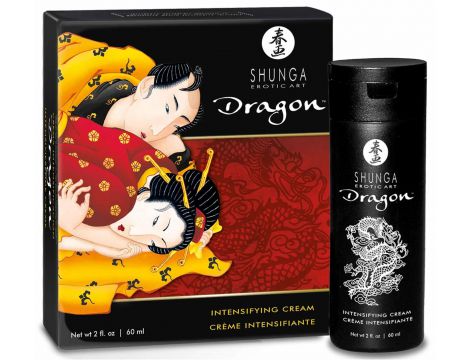 Krem intensyfikujący Dragon Shunga z efektem ciepła zimna