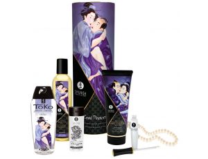 Zestaw Shunga Carnal Pleasures z naszyjnikiem z perły