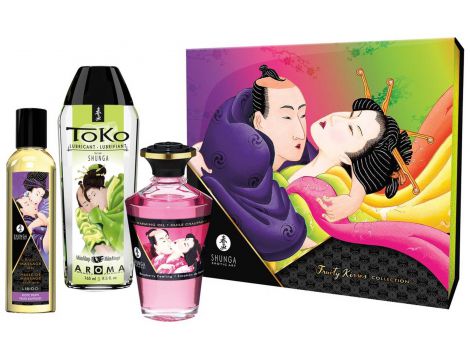 Luksusowy Zestaw Fruity Kisses Shunga Owocowe Afrodyzjaki - 7