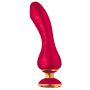 Wibrator punktu G silikonowy Shunga Sanya malinowy USB 18,5 cm - 2