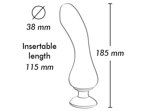 Wibrator punktu G Shunga Sanya silikonowy różowy USB 18,5 cm - 3