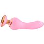 Wibrator punktu G Shunga Sanya silikonowy różowy USB 18,5 cm - 3