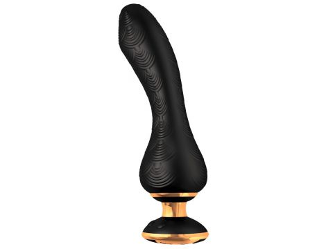 Wibrator punktu G Shunga Sanya silikonowy czarny USB 18 cm