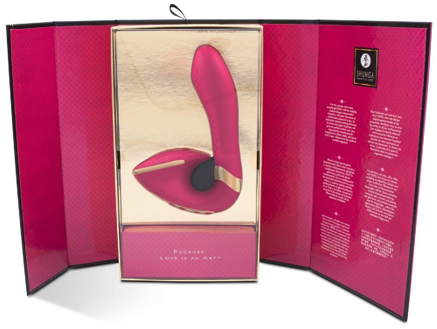 soyo intimate massager raspberry