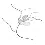 Wibrator stymulator Shunga Soyo fioletowy silikonowy USB 17 cm - 6
