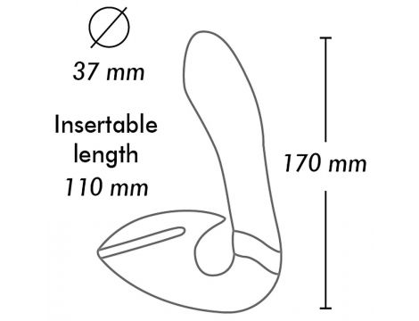 Wibrator Soyo Shunga czarny silikonowy USB - 4