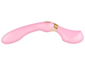 Masażer intymny Shunga Zoa silikonowy różowy 27 cm USB