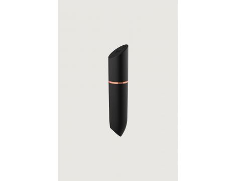 Mini wibrator Adrien Lastic Rocket czarny silikonowy USB 9 cm - 3