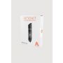 Mini wibrator Adrien Lastic Rocket czarny silikonowy USB 9 cm - 7