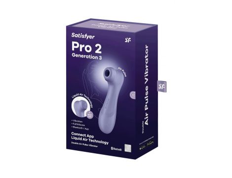 Pro 2 Generation 3with Liquid Air Technology, Vibration and Bluetooth/App lilac - 4