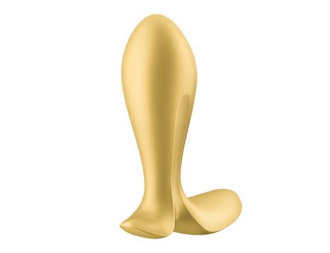 Plug wibrujący z aplikacją Satisfyer Intensity złoty USB - 4