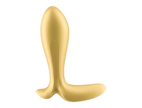 Plug wibrujący z aplikacją Satisfyer Intensity złoty USB - 5