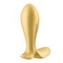 Plug wibrujący z aplikacją Satisfyer Intensity złoty USB - 5