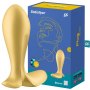 Plug wibrujący z aplikacją Satisfyer Intensity złoty USB - 2