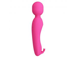 Wibrator króliczek silikonowy Pretty Love Curtis magenta USB