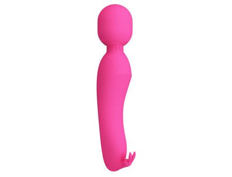 Wibrator króliczek silikonowy Pretty Love Curtis magenta USB - 3