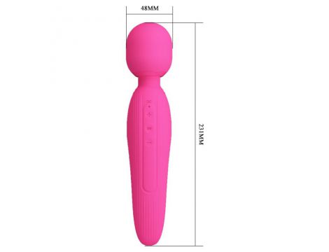 Wibrator króliczek silikonowy Pretty Love Curtis magenta USB - 6