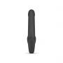 Samonośny strapon Morgan No Parts silikonowy 22 cm czarny - 7