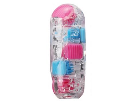 Masturbator Tenga Bobble Crazy Cubes przezroczysty 14 cm - 3