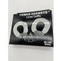 Kajdanki z futerkiem Love Cuffs białe Power Escorts - 4