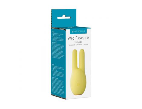 Wibrator króliczek Me You Us Wild Pleasure Ears żółty - 2