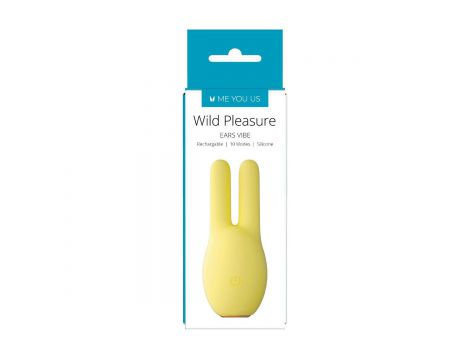 Wibrator króliczek Me You Us Wild Pleasure Ears żółty - 3