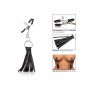 Klipsy na sutki z frędzelkami Calexotics czarny 5,75 cm - 3