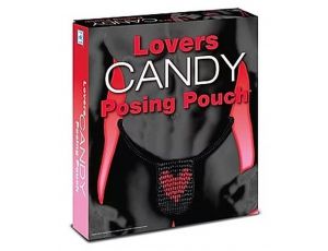 Stringi męskie cukierkowe Candy z serduszkiem