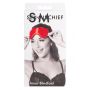 Opaska na oczy Sportsheets Amor satynowa czerwona - 4