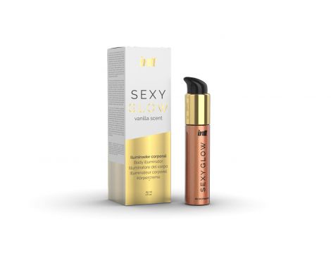 Rozświetlacz do ciała Intt ze złotymi mikroperłami 60ml