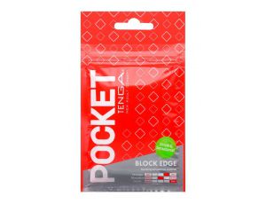 Masturbator kieszonkowy Tenga Pocket Block Edge