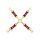 Hogtie Taboom czerwony 29 cm