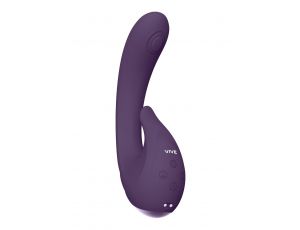 Wibrator silikonowy Vive Miki fioletowy USB