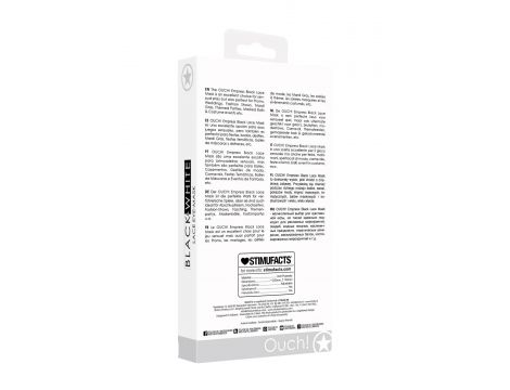 Maska Koronkowa na Oczy Ouch Empress Czarna - 5