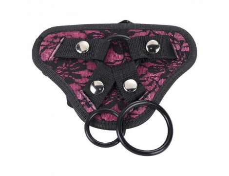 Regulowana uprząż do strap on Me You Us różowa
