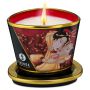 Świeca do masażu Shunga Romance truskawka szampan - 2