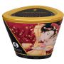 Świeca do masażu Shunga Romance truskawka szampan - 3